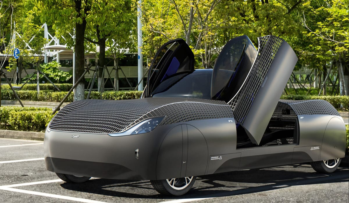 Flying electric car